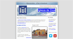 Desktop Screenshot of iglesiadedios.info