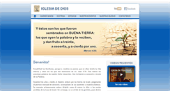 Desktop Screenshot of iglesiadedios.com.gt